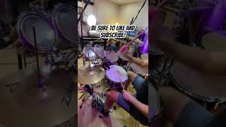 Led Zeppelin  Immigrant Song Drum Cover music youtubeshorts drumming drums drummer [upl. by Neila961]