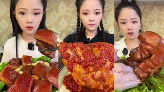 Chinese Food Mukbang Eating Show  먹방 ASMR bingxin666 [upl. by Pandora]