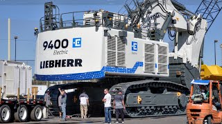 400 Tonne Liebherr Excavator Leaving MINExpo 2024 [upl. by Marcin614]