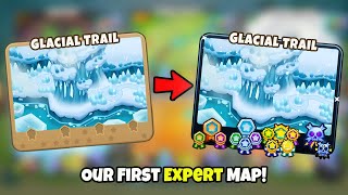 How Fast Can You Black Border Glacial Trail in BTD6 [upl. by Verene]