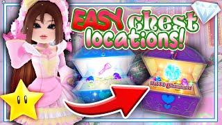 15 CHEST LOCATIONS IN ROYALE HIGH CAMPUS 3 💎 10000 Diamonds XP amp ITEMS  Royale High [upl. by Hengel]