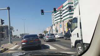 al khuwair 33 to ghubrah signal  on the way to work [upl. by Ondine274]