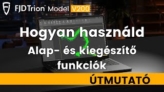 FJD Trion Model V200  Alap és kiegészítő funkciók [upl. by Nimocks]