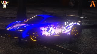 Mclaren 765lt Solo Leveling Edition  Debadged car  fivem gta5 gta5mods mclaren mclaren765lt [upl. by Anyat]