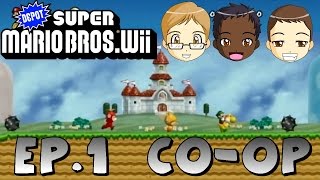 Depot Super Mario Bros Wii Coop Episode 1  Yall Ready [upl. by Aicened]