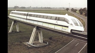 400 Stundenkilometer Eine Fahrt mit dem Transrapid 07 auf der Versuchsstrecke im Emsland 1997 [upl. by Merrel]