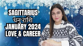 SAGITTARIUS ♐️ धनु राशि 🎉NEW CHAPTER 🙌JANUARY 2024 🎉LOVE amp CAREER 🎉MONTHLY HOROSCOPE 🎉 [upl. by Parker]