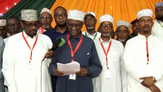 Deg Deg Qodoba Muhiim Ah Oo Laga Soo Saaray Shirki Garissa Leaders Conference [upl. by Osbourne772]