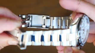 How to micro adjust Pagani Design bracelet [upl. by Ahsaercal]