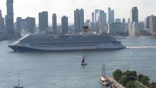 Carnival Venezia Leaving NYC 91424 [upl. by Norris11]