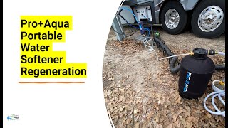 ProAqua Portable Water Softener Regeneration [upl. by Eendyc]