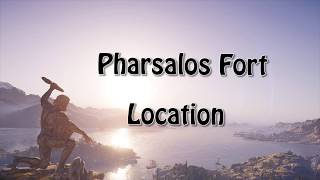 Assassins Creed Odyssey  Pharsalos Fort Location gameplay [upl. by Jacklin]