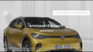 Affichage tête haute  HeadUpDisplay  Tutoriel I Volkswagen [upl. by Ydderf]