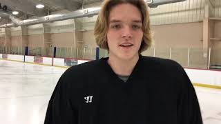 Cole Parks sets state hockey record with 17second hat trick [upl. by Alial]