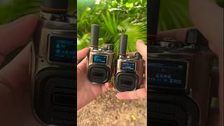 Mini Walkie Talkie Best Two Way Radio  Walkie Talkie shorts [upl. by Elades997]