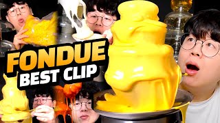 Tasty Hoon Fondue Mukbang Clip [upl. by Assennav]