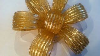 Golden Isomalt Bow [upl. by Ifill]