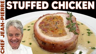 The Best Stuffed Chicken Breast Recipe Ever  Chef JeanPierre [upl. by Arraeis]