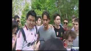 Inzaghi last day  Milanello 20112012 [upl. by Ahkihs851]