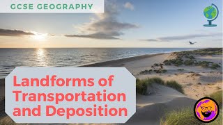 GCSE GEOGRAPHY Spits Bars Beaches and Sand Dunes explained [upl. by Ejroj]