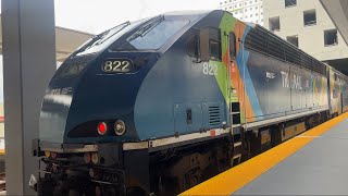 TriRail at Downtown Miami Central Station 01132024 first day of revenue service [upl. by Oringas]