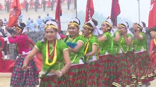 nachau deuda ghumera  Nepali hit Song dance APF group [upl. by Wiese]