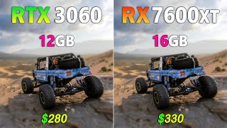 RX 7600XT 16GB vs RTX 3060 12GB  Which one worth Test in 7 Games [upl. by Odab201]