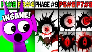 Purple Durple React to TRUE NEW ALL PHASES Incredibox Sprunki 1 to Phase 9 to Phase 100 [upl. by Nnylsaj]