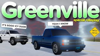 I Tested 3 Cars In VERY ICY Conditions Greenville Roblox [upl. by Ahsiki]