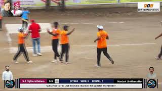 WICKET HATTRICK AJAY GHODASE  KRUSHNAKAT PREMIER LEAGUE 2022 [upl. by Eibo959]