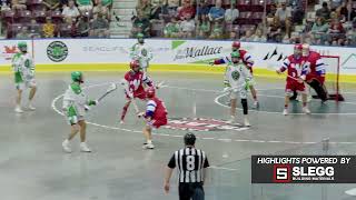 SHAMROCKS HIGHLIGHTS  Game 3 vs New Westminster Salmonbellies  August 11 2024 [upl. by Nerol]