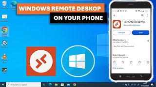 Using Windows Remote Desktop on your Phone [upl. by Brittain99]