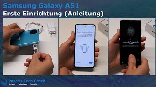 Samsung Galaxy A51  Erste Einrichtung und Anleitung Tipps amp Tricks [upl. by Etnovahs]