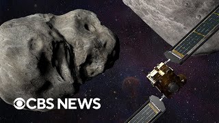 NASAs DART spacecraft crashes into asteroid in first planetary defense test  full video [upl. by Theta]