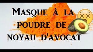 17 Beauté  Masque à la poudre de noyau davocat [upl. by Atul854]