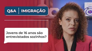 Filhos de 16 anos fazem entrevistas sozinhos no processo por casamento  QampA [upl. by Nawat]