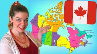 What are Canada’s Provinces and Territories Names of Canadian Provinces Territories and Cities [upl. by Anayt]