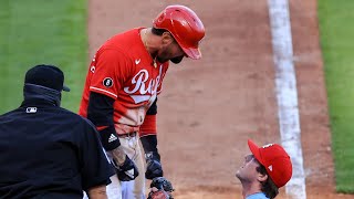 Nick Castellanos Flexes on Pitcher [upl. by Mullac]