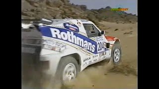 1993 Pharaohs Rally Raid  Stage 8  Citroen ZX  Mitsubishi Pajero  Eurosport [upl. by Fennessy]