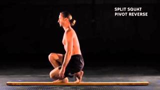 Split Squat Pivot Reverse  By MovNat [upl. by Maia292]