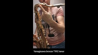 Yanagisawa T992 bronze tenor demo [upl. by Pattie937]