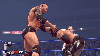 WWE 2K22 Batista vs Rey Mysterio Smackdown 09 2K SHOWCASE MODE [upl. by Aelanna]