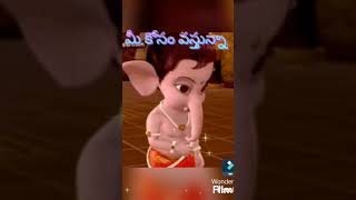 Vastunna Vastunna jaiganesh vinayakachavithi melodysong teluguvlogs watsappstatus [upl. by Lorilee]