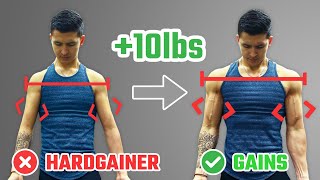 How To Pack On 10lbs Of Muscle As A Hardgainer STEPBYSTEP PLAN [upl. by Chet]