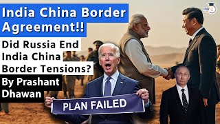 INDIA CHINA REACH BORDER AGREEMENT  Situation Back to 2020  Did Russia Bring India China close [upl. by Nollie]