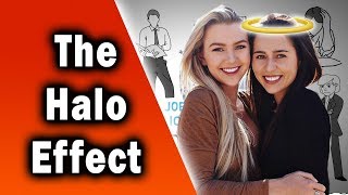 The Halo Effect  How Attractiveness Flows using the Psychology of Attraction [upl. by Dihahs]