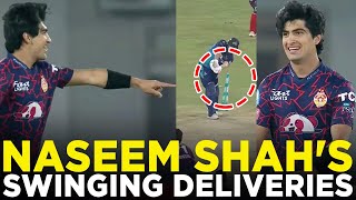 🎥 Watch Naseem Shahs Swinging Deliveries  Multan Sultans vs Islamabad United  HBL PSL 9  M2A1A [upl. by Atazroglam]