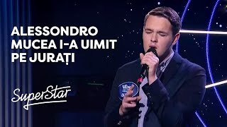 Alessandro Mucea un elev de 17 ani ia uimit pe jurați cu interpretarea sa  SUPERSTAR 2021 [upl. by Matti]