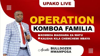 LIVE 05102023 OPERATION KOMBOA FAMILIA MAOMBI 12 [upl. by Cronin521]