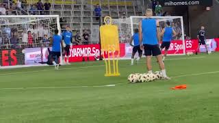 Enzo maresca Chelsea tactics during satardays morning training ahead of Man city match [upl. by Lledra765]